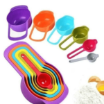 6 Pcs Measuring Cups and Spoons