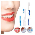 Portable Orthodontic Toothbrush Kit Oral Care Dental Travel Kit, Braces Cleaning Kit for Teeth - Image 3