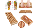 Premium Wooden Foot Massage Roller – Reflexology Foot Therapy Massager for Pain Relief & Relaxation - Image 4