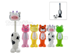 Baby Retractable Bounce Up Toothbrush Cute Animal Shaped Teethers Soft Bristle Oral Kids Teeth Care Cleaning - Image 2